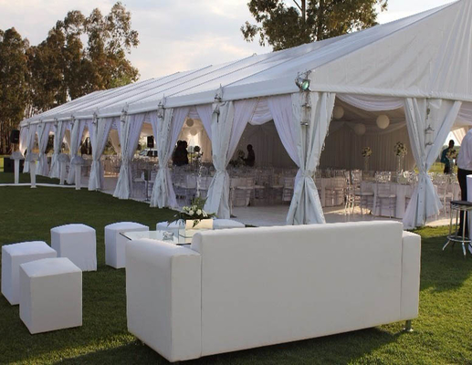 Fire Retardant and UV Resistant Hot Luxury Canopy Tent 15x30m Marquee Party Wedding Sale Event Large Waterproof Outdoor Tents