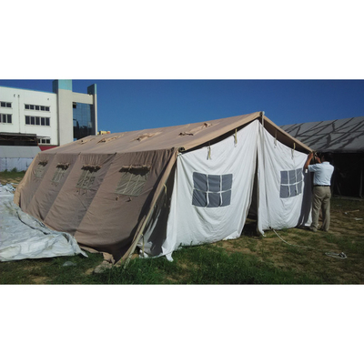 100% Handmade UN CICRS Well-equipped Tent Weather Resistant Office Marquee Tent