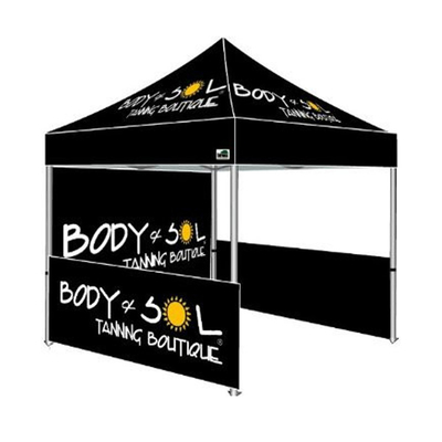 Cheap Trade Show Guangzhou Factory Advertising Pop Folding Marquee Tent Banner