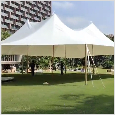 Large Event Exhibition Custom Outdoor Marquee Tent UV Resistance Huge Trade Show Tents For Sale