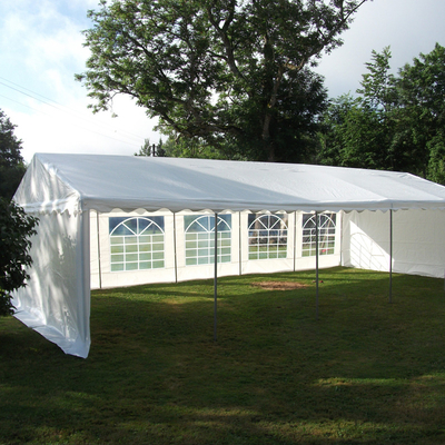 10x12 10x15 10x20 10x30 10x40 10x50 Outdoor UV-Resistant White Trade Show Canopy Marquee Event Party Wedding Tent