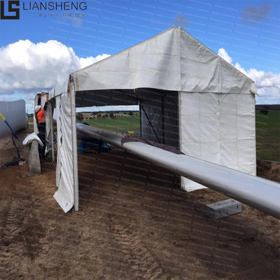 Outdoor Customizable Large Outdoor Customizable Storage Marquee Color PVC Factory Price Event Warehouse Aluminum Industrial Tent