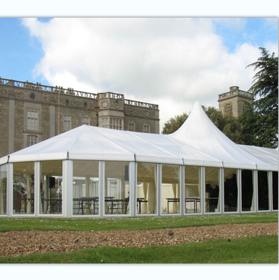 Water Proof 20x25m 20x30m 20x35m 200 People Customized Combination Big Marquee Hard Wall Party Wedding Tent